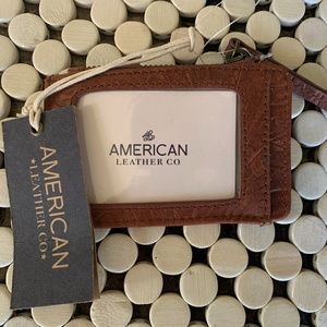 American Leather Co. Portland Wallet New with Tags